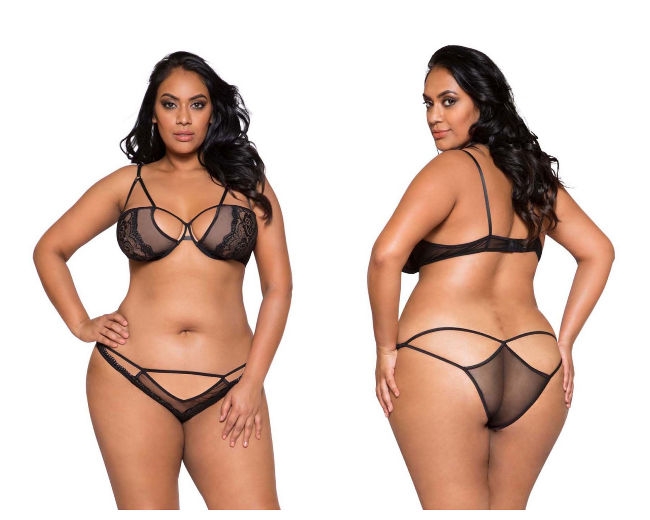 Plus Size Open Bra The Most Popular Q As Sheerly Lingerie